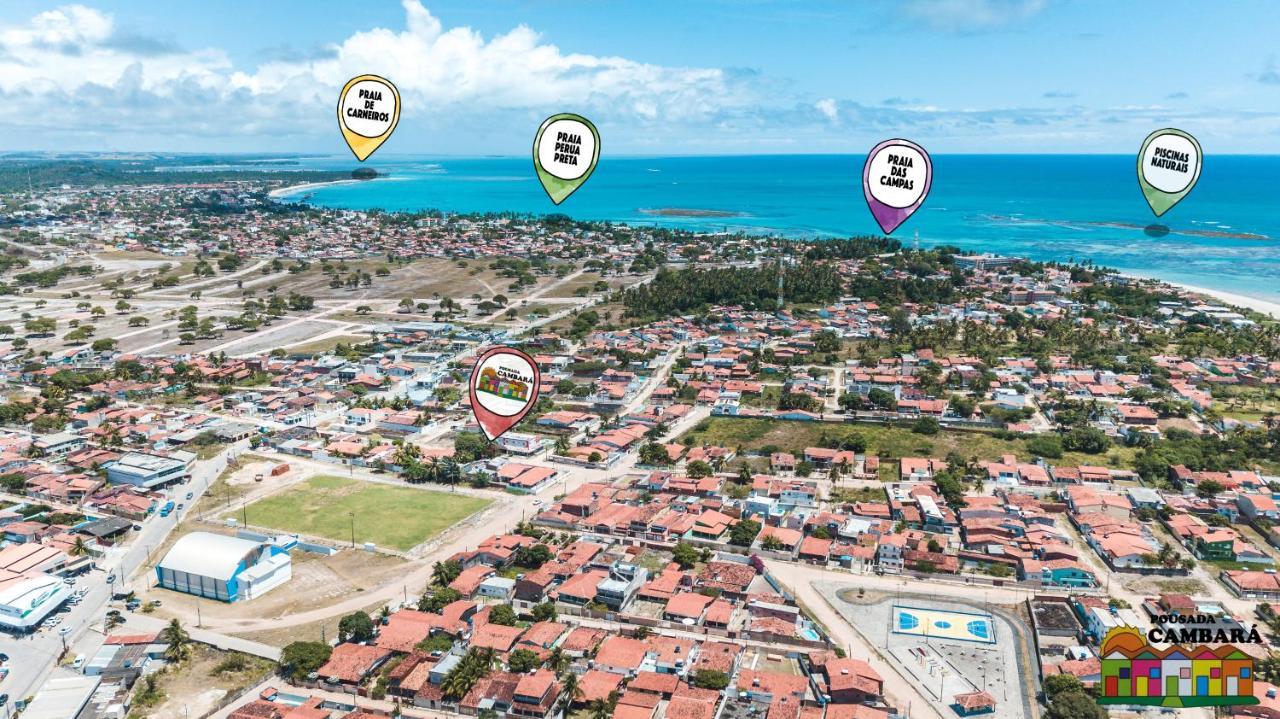 Pousada Cambara Tamandaré Exterior foto